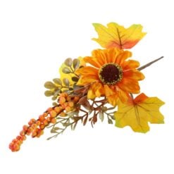 Pick decorativ de toamna cu floarea-soarelui 28 cm