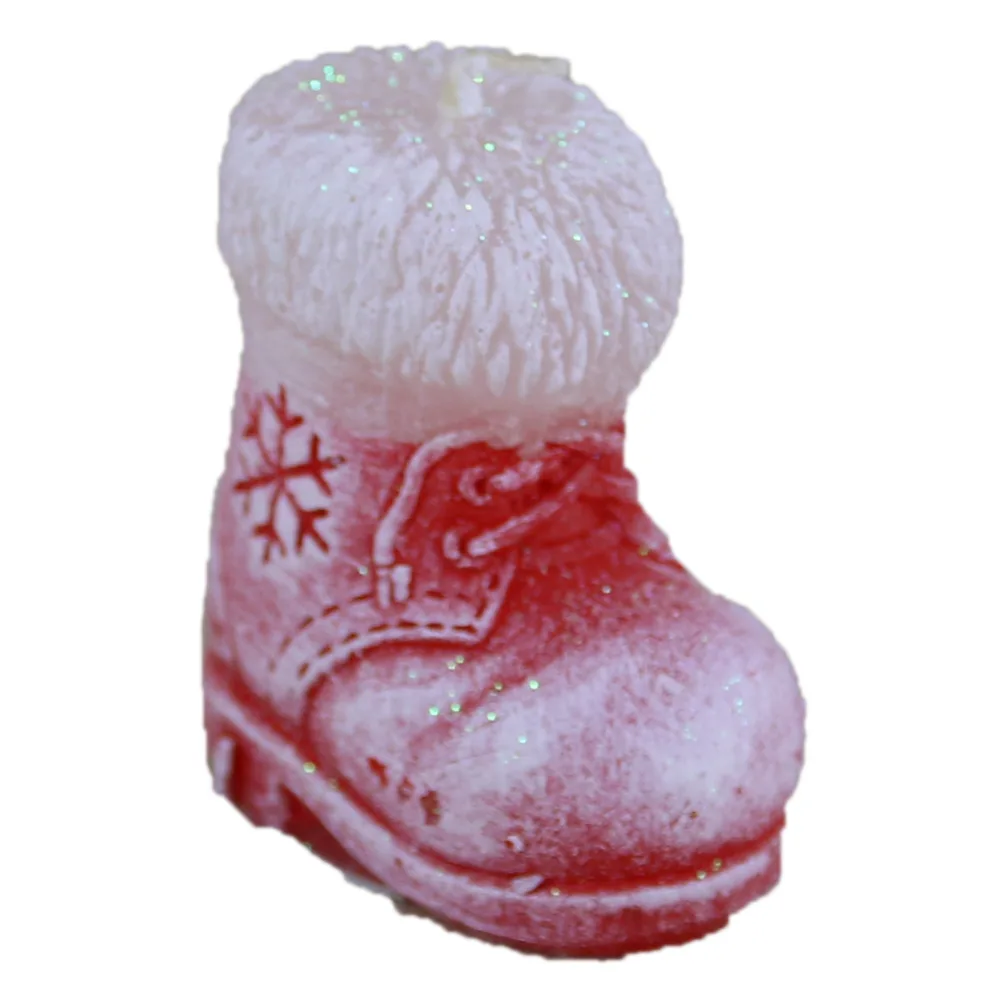 Lumanare de Craciun cu glitter Xmas 5 CM