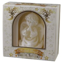 Lumanare de Craciun Ingerasul Rafael 7x9 cm