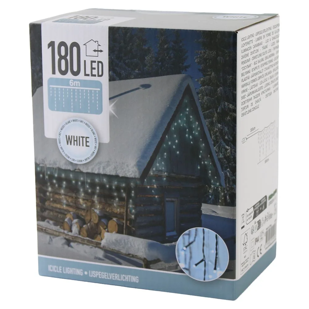 Instalatie LED de Craciun cu 180 LED-uri 6 m