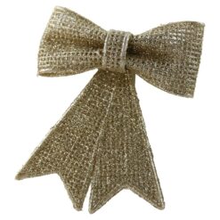 Fundita pentru brad cu glitter 9x10 cm