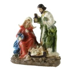 Decoratiune din rasina Sfanta Familie