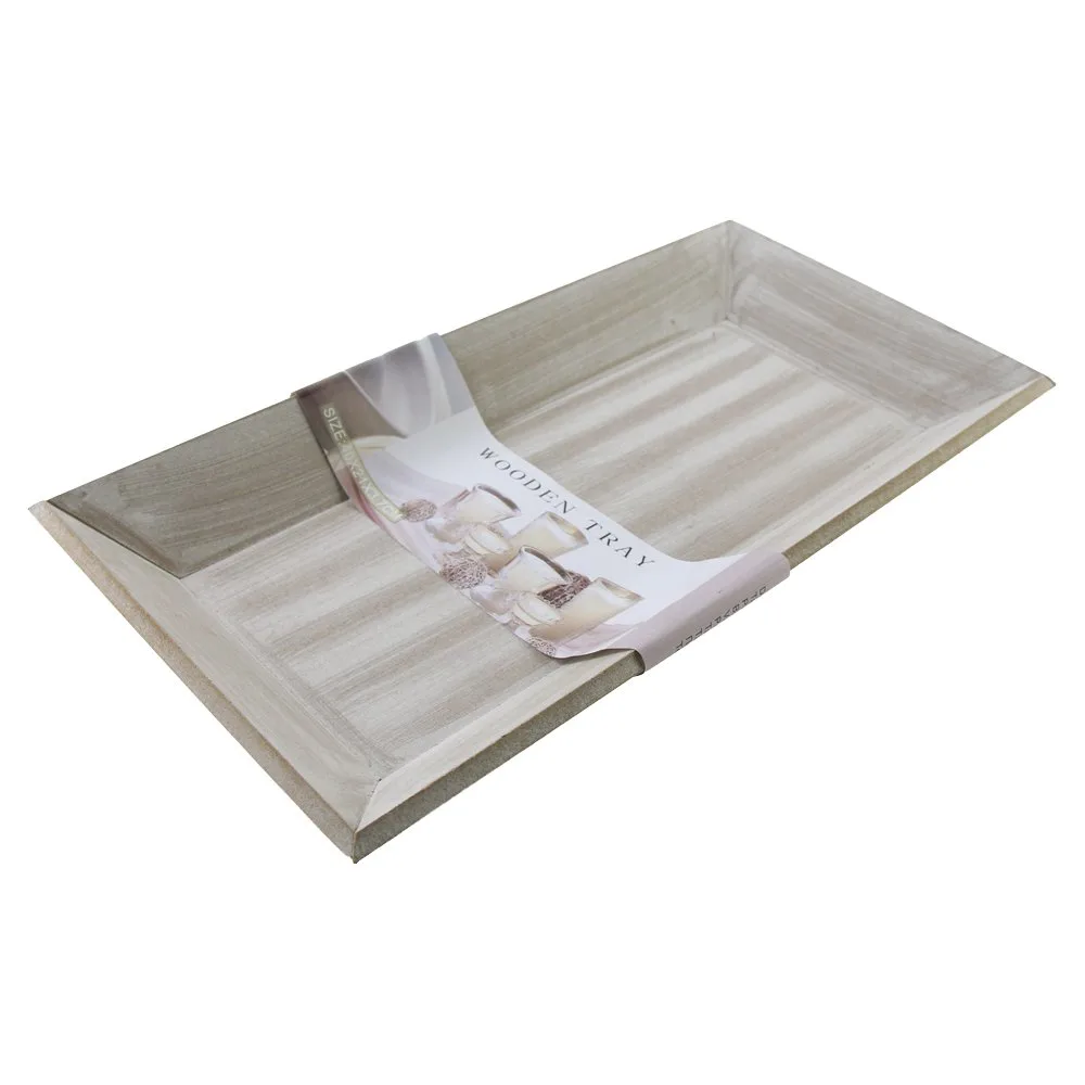 Tava din lemn pentru decoratiuni 40x21 cm