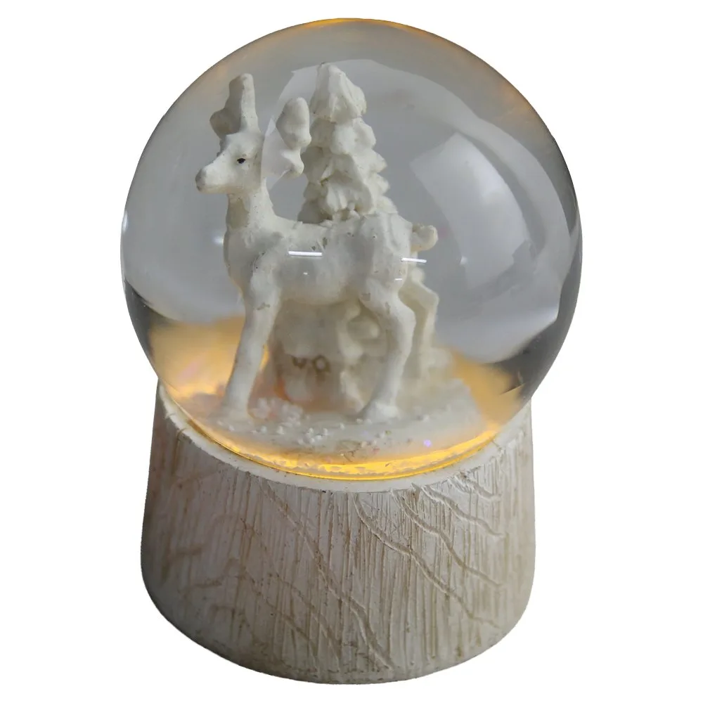 Glob de zapada cu led 6.5x9 cm