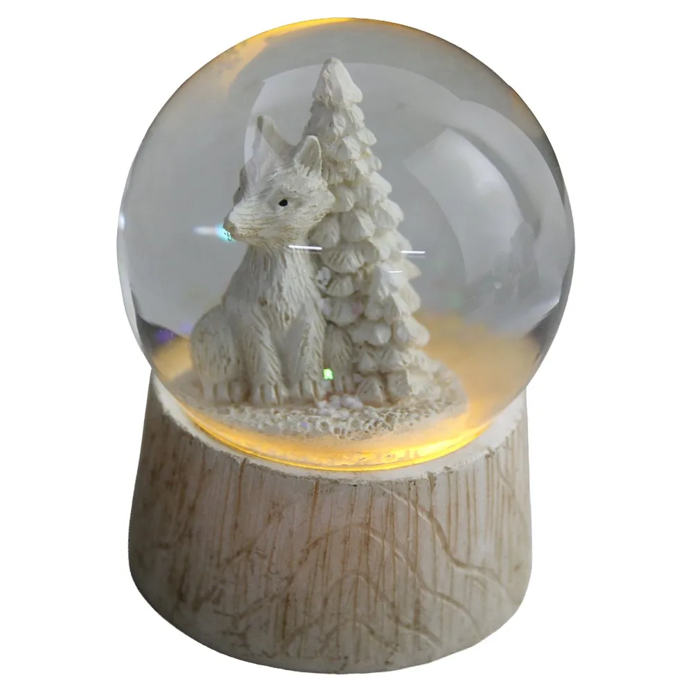 Glob de zapada cu led 6.5x9 cm