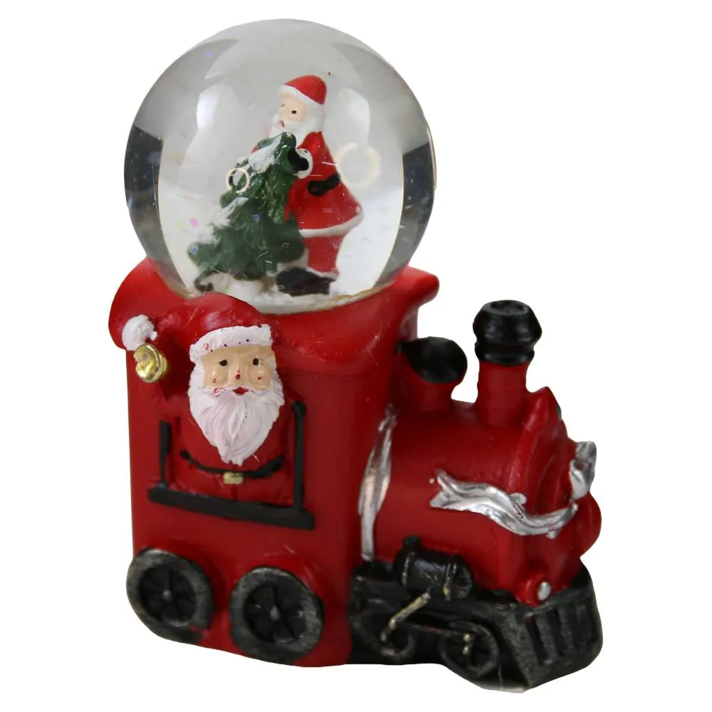 Glob de zapada cu LED Locomotiva 7x9 cm Glob de zapada cu LED Locomotiva 7x9 cm