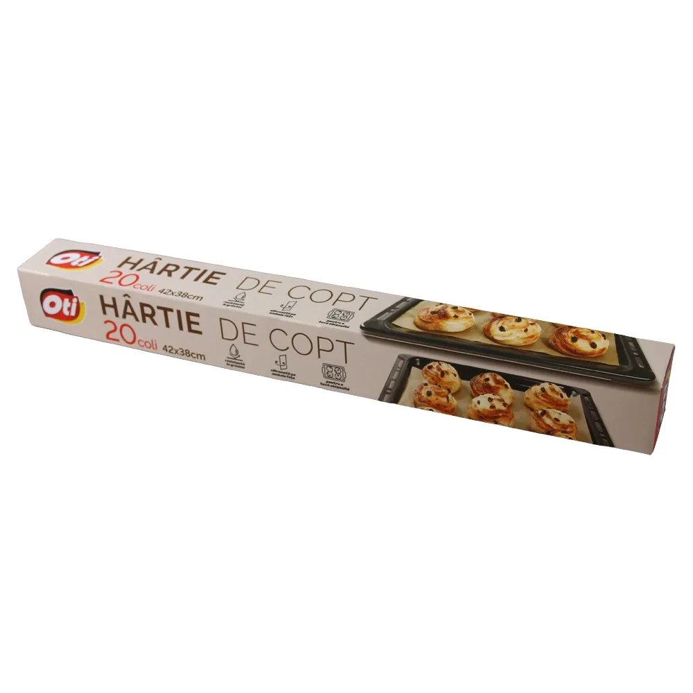 Hartie de copt 20 coli 42 x 38 cm Oti