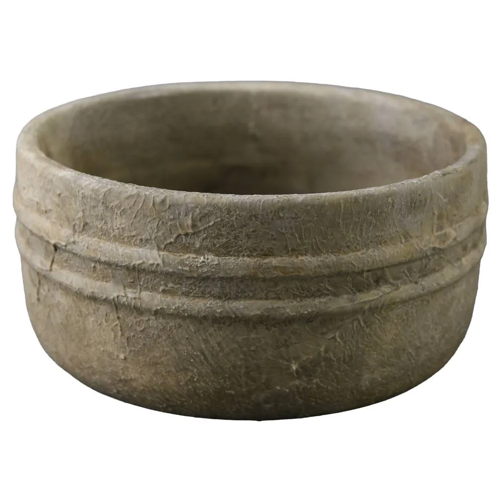 Ghiveci rotund din beton 16 x 8 cm Ghiveci rotund din beton 16 x 8 cm