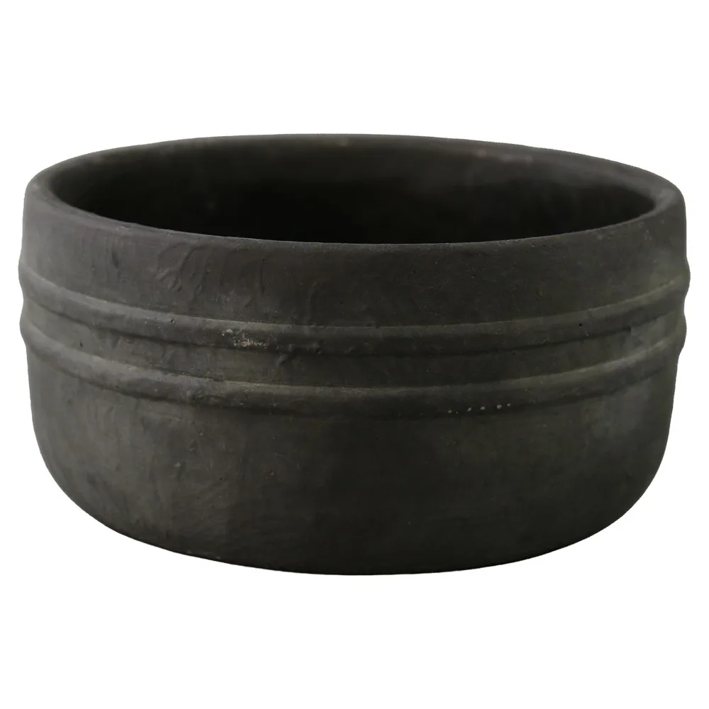 Ghiveci rotund din beton 16 x 8 cm