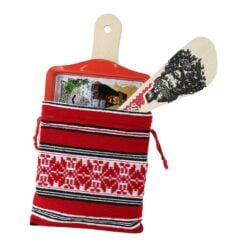 Set cadou traditional Romania cu traista 4 piese