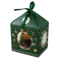 Cana de Craciun din portelan Teddy Noel 360 ml