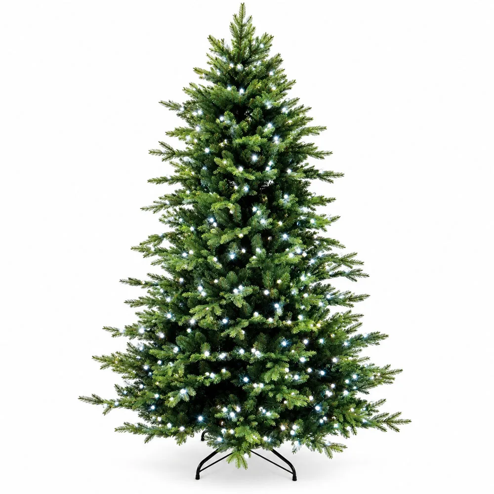 Brad artificial de Craciun cu 400 LED-uri