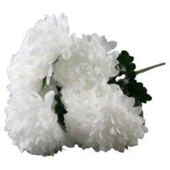 Buchet cu crizanteme albe 52 cm