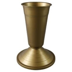 Vaza din plastic pentru cimitir 12x24 cm