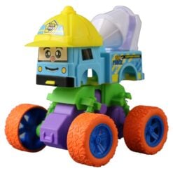 Masina de constructie din plastic cu frictiune
