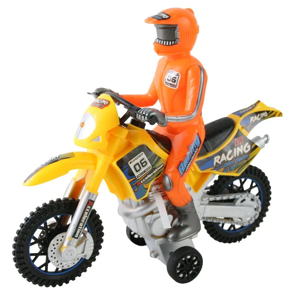Motocicleta cu sunete din plastic 16x23.5 cm