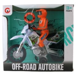 Motocicleta cu sunete din plastic 16x23.5 cm