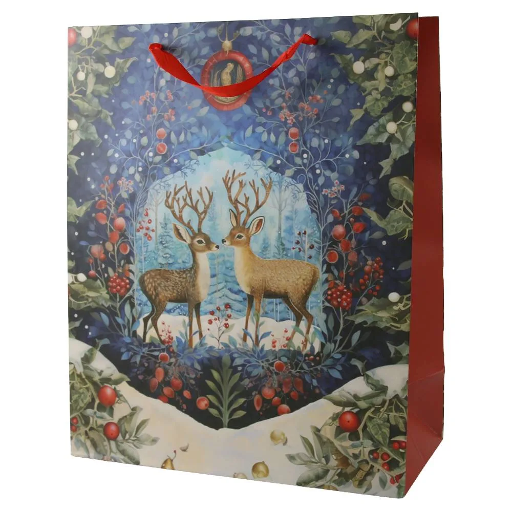 Punga cadou de Craciun 26x32 cm Punga cadou de Craciun 26x32 cm
