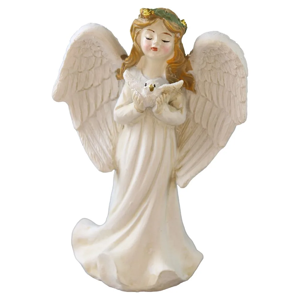 Figurina ingeras din rasina 11 cm Figurina ingeras din rasina 11 cm