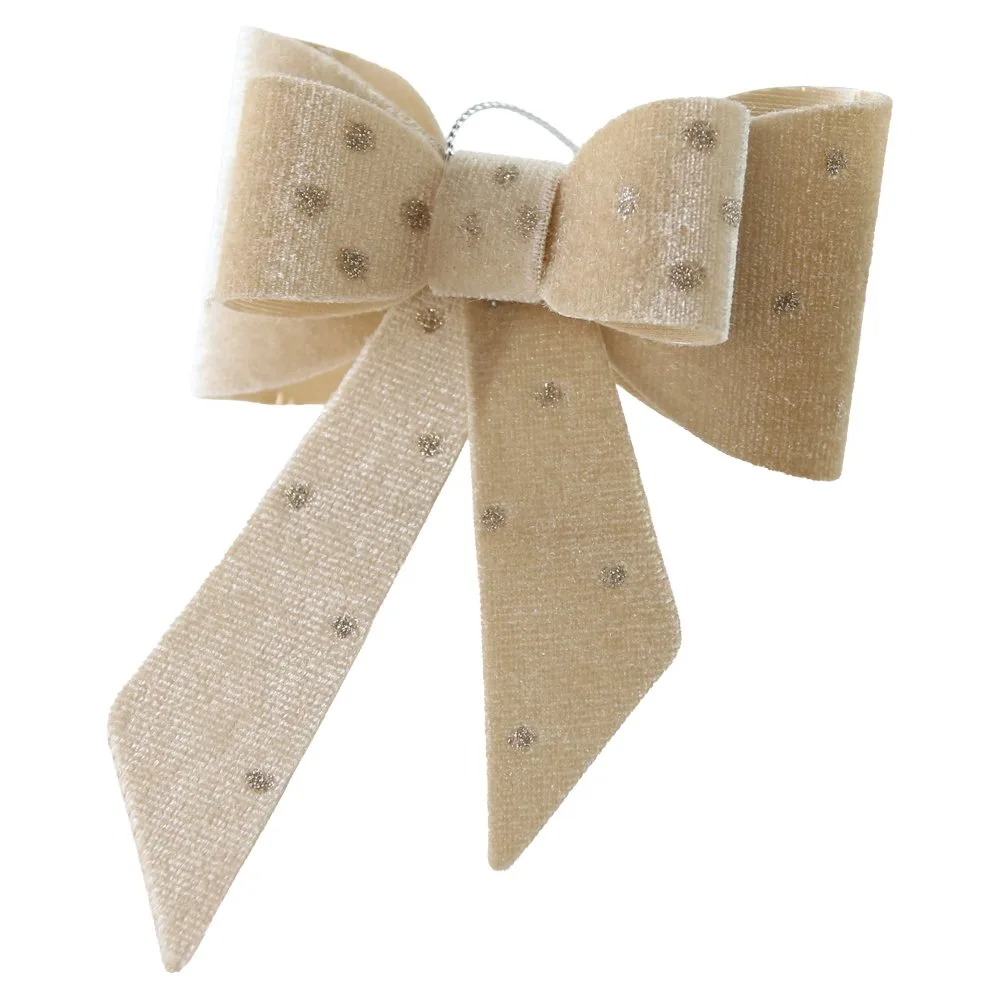 Ornament de brad Fundita cu sclipici 8x11 cm Ornament de brad Fundita cu sclipici 8x11 cm