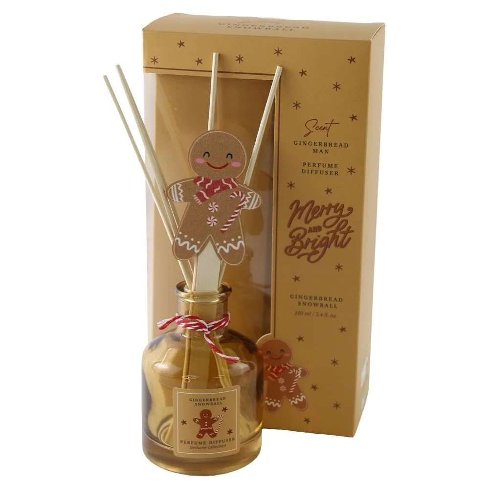 Difuzor de parfum de Craciun cu betisoare 100 ml