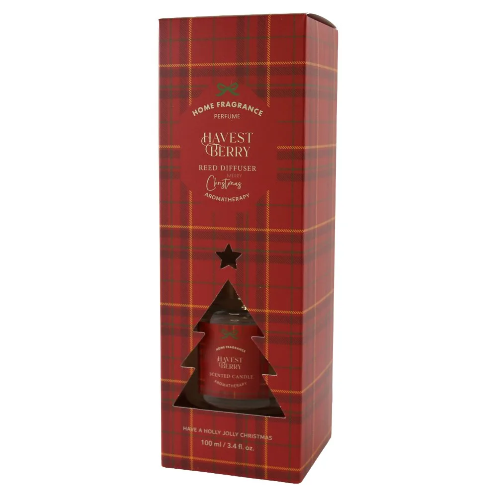 Difuzor de parfum de Craciun cu betisoare 100 ml