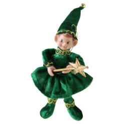 Figurina Elf cu bagheta magica 20 cm