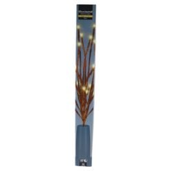 Creanga decorativa de Craciun cu 24 LED-uri 70 cm