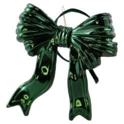 Ornament de brad fundita din plastic 9x9 cm