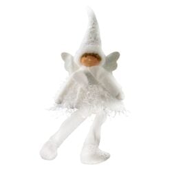 Denumire: Figurina ingeras din material textil plusat