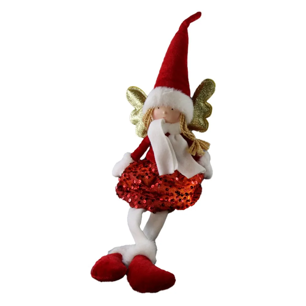Figurina Ingeras cu LED si picioare mobile Figurina Ingeras cu LED si picioare mobile