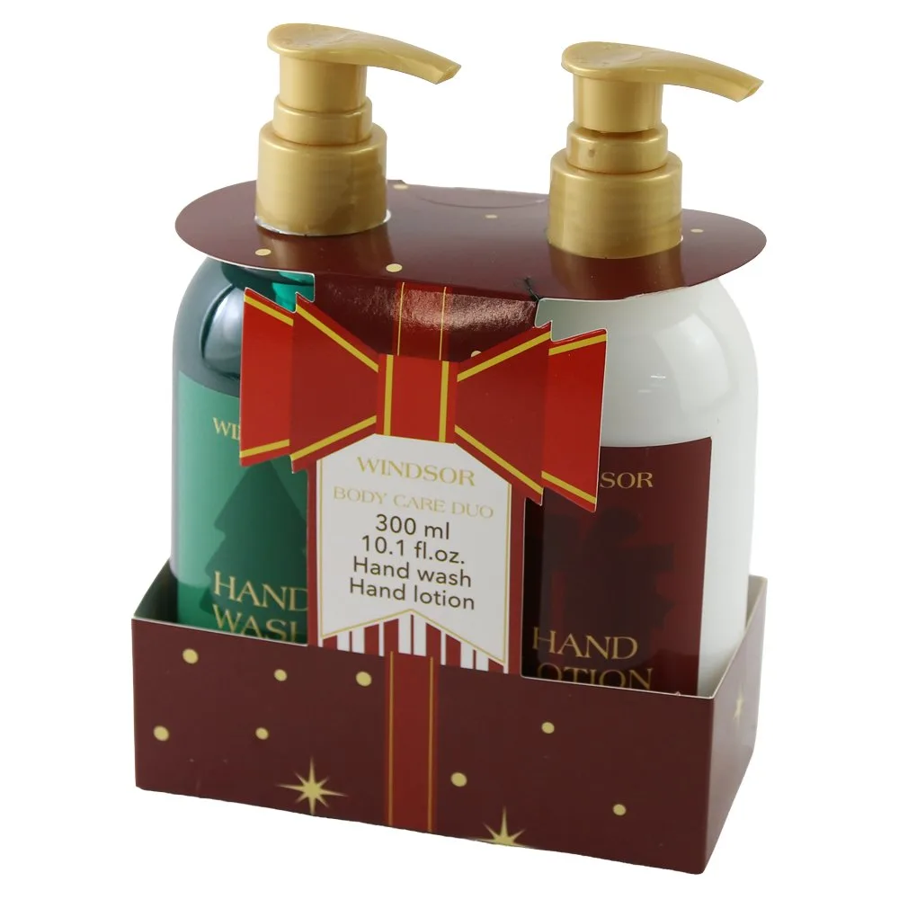 Set cadou Windsor sapun lichid si lotiune pentru maini Set cadou Windsor sapun lichid si lotiune pentru maini