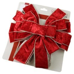 Funda decorativa pentru varful bradului de Craciun 33x130 cm