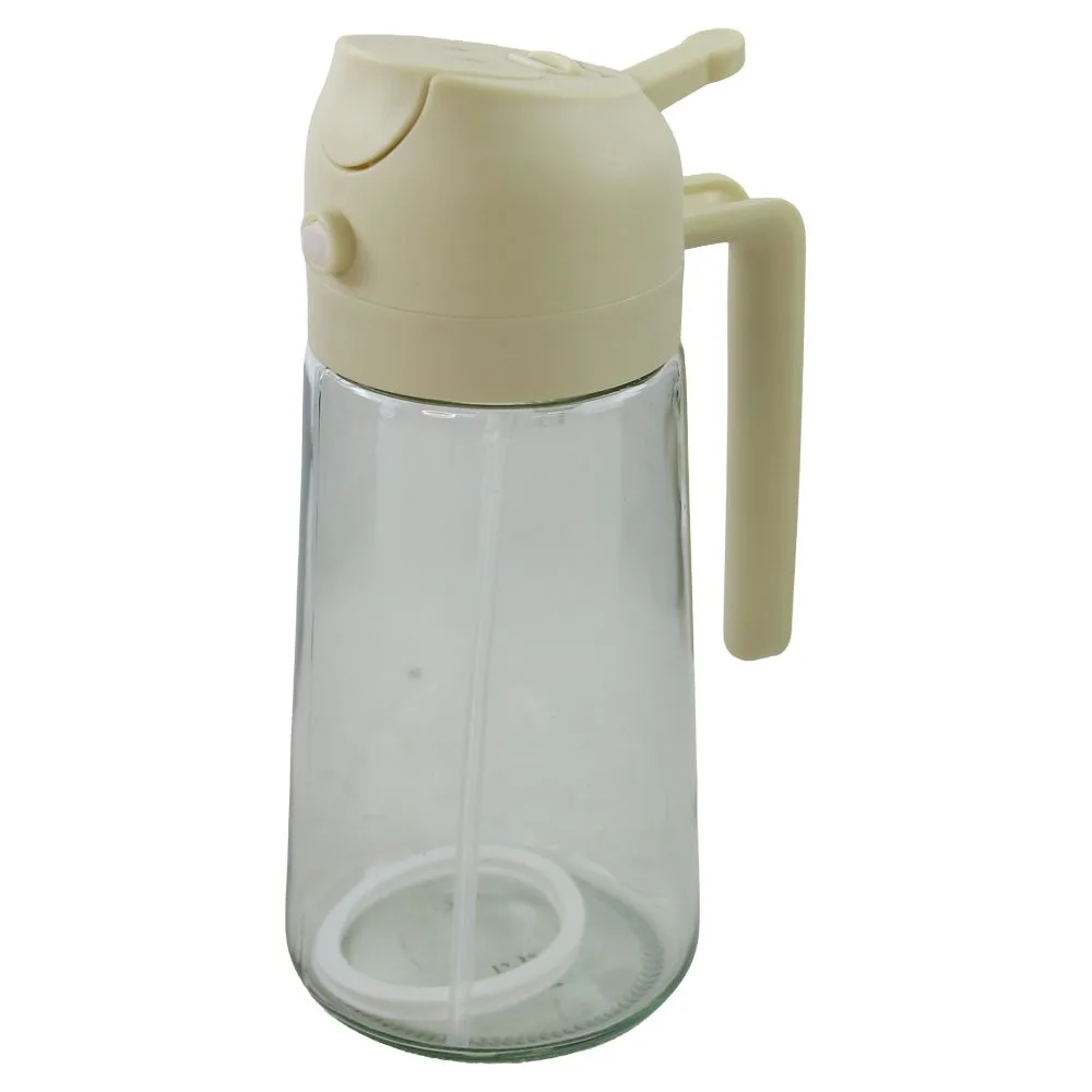 Sticla pentru ulei cu pulverizator si maner 450 ml