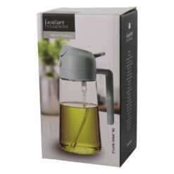 Sticla pentru ulei cu pulverizator si maner 450 ml