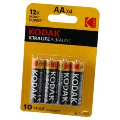 Set 4 baterii alcaline Kodak Xtralife R6