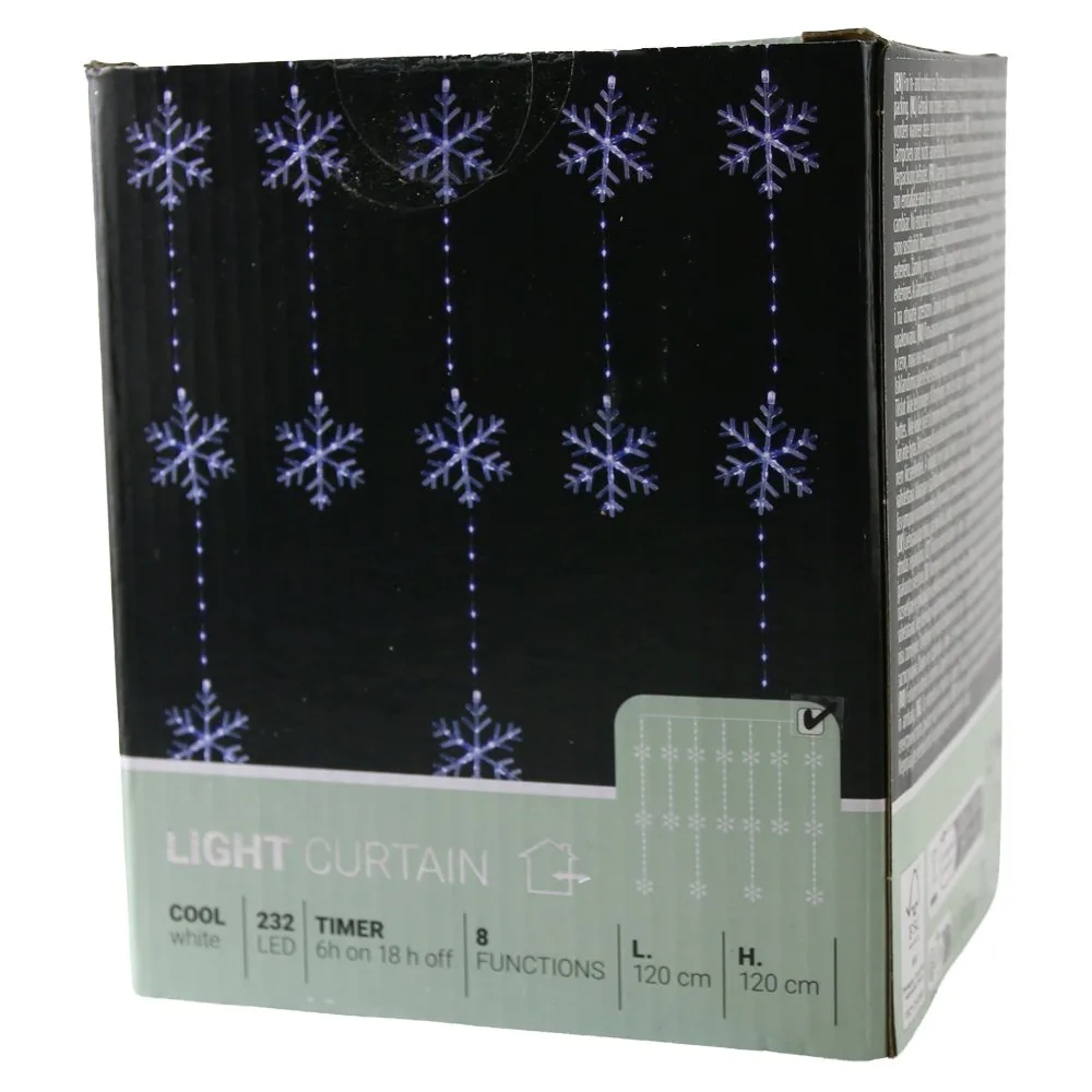 232/235 LED-uri 120x120 cm