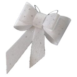 Ornament de brad Fundita cu sclipici 8x11 cm