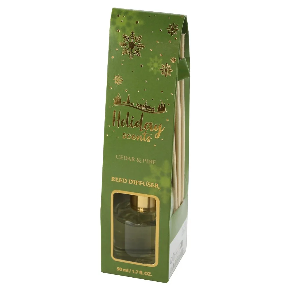 Difuzor de parfum de Craciun cu betisoare 50 ml Difuzor de parfum de Craciun cu betisoare 50 ml