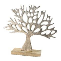 Ornament din metal Copacul Vietii 26x25 cm