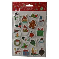 Set stickere 3D autoadezive de Craciun