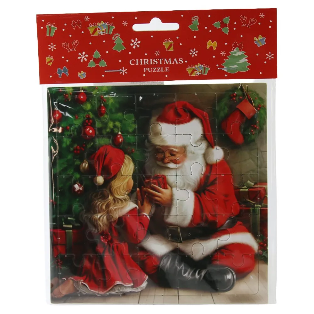 Puzzle de Craciun 25 piese 15x15 cm