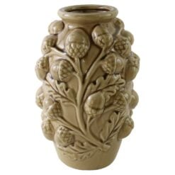 Vaza din ceramica cu ghinde 16x24 cm