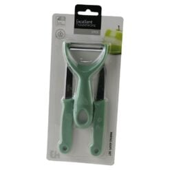 Set 3 ustensile de bucatarie pentru curatarea si taierea legumelor si fructelor