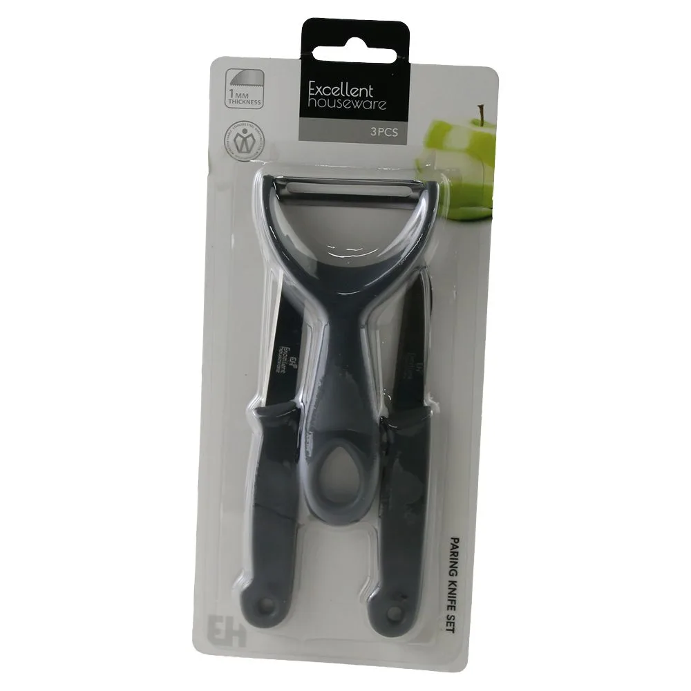 Set 3 ustensile de bucatarie pentru curatarea si taierea legumelor si fructelor Set 3 ustensile de bucatarie pentru curatarea si taierea legumelor si fructelor