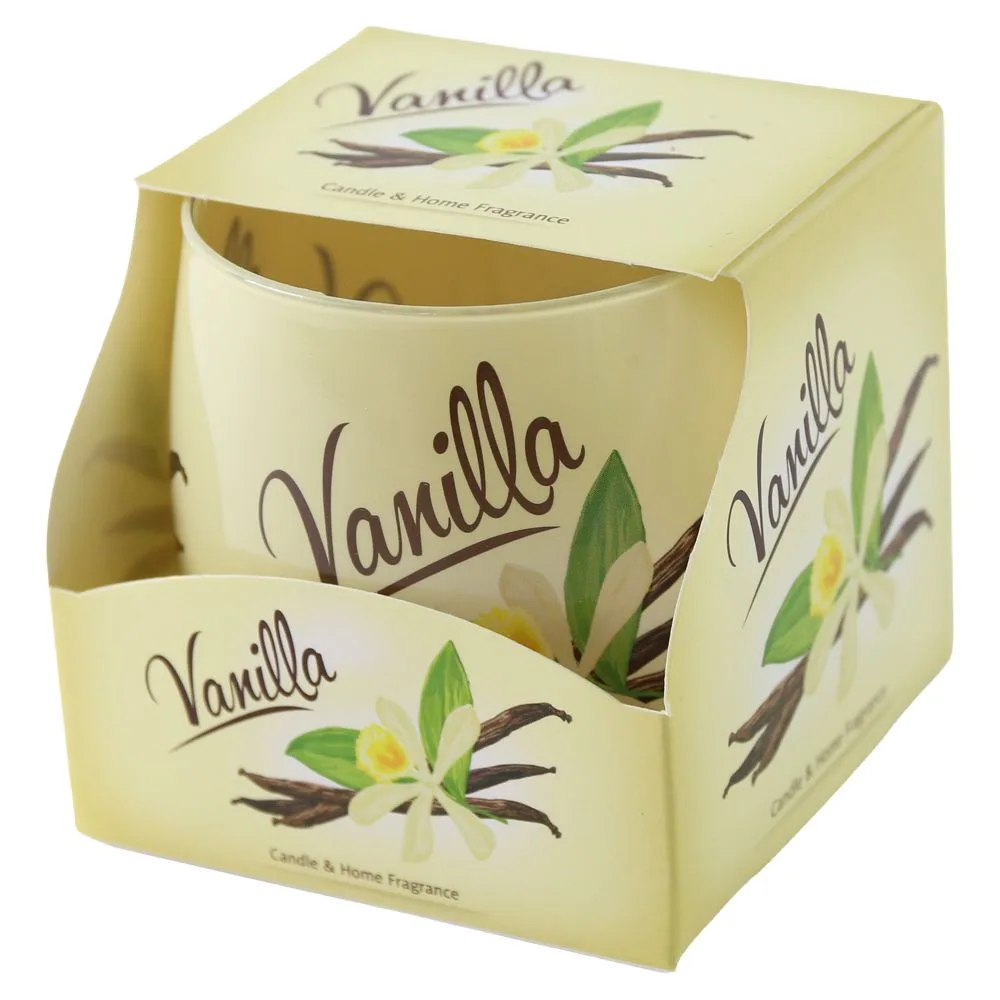 Lumanare parfumata in pahar Vanilla 100 g