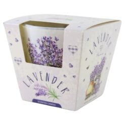 Lumanare parfumata in pahar Lavender 115 g