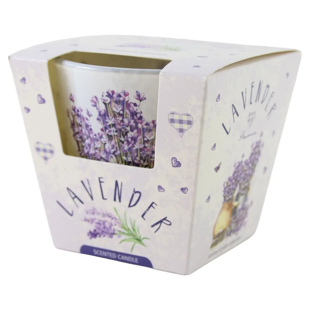 Lumanare parfumata in pahar Lavender 115 g