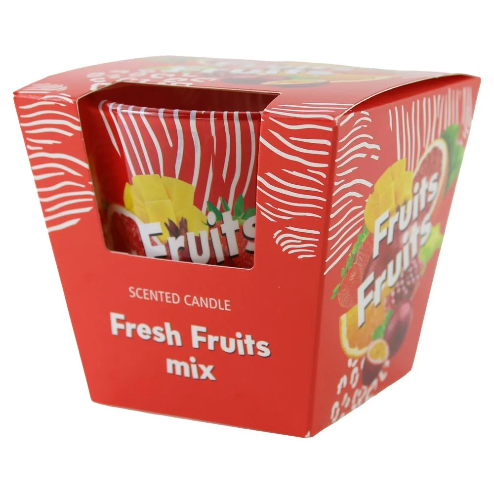 Lumanare parfumata in pahar Fresh Fruits Mix 115 g