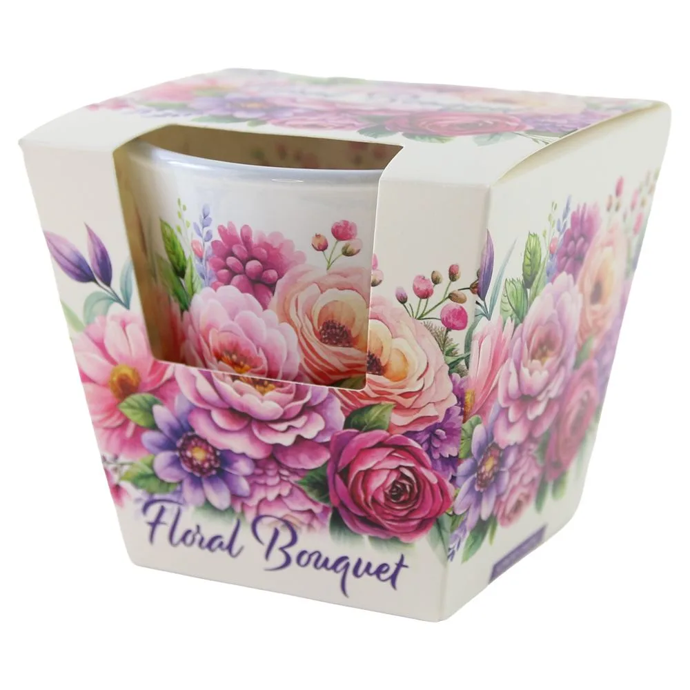 Lumanare parfumata in pahar Floral Bouquet 115 g Lumanare parfumata in pahar Floral Bouquet 115 g